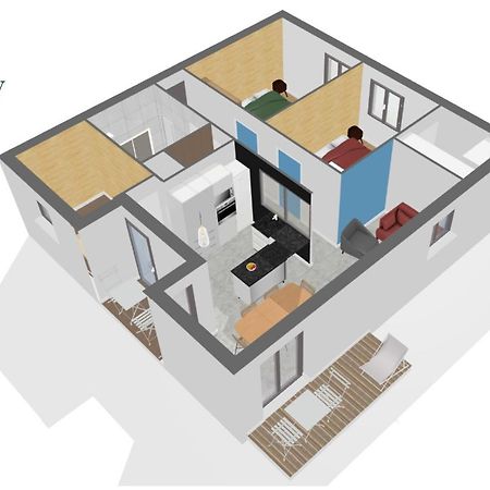 Homey Montaigne - New - A 1 Min A Pied Du Lac D'Annecy - 2 Balcons Prives - Appartement Avec 2 Chambres - Stationnement Gratuit Toute L'Annee Sauf En Ete - Juin A Aout Екстериор снимка